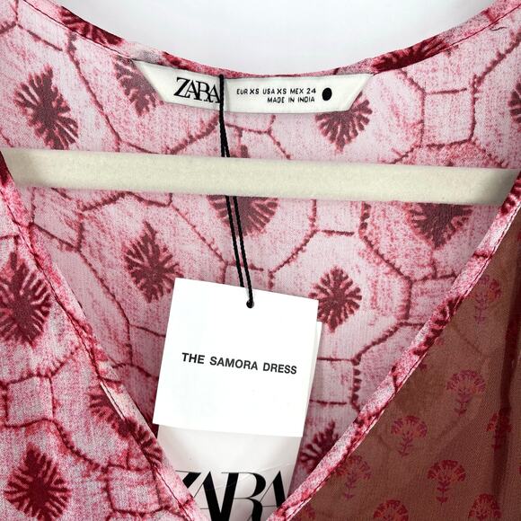 Zara The Samora Dress Size XS Sleeveless Boho Maxi NWT - Picture 7 of 12